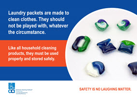 ACI Detergent Packets poster