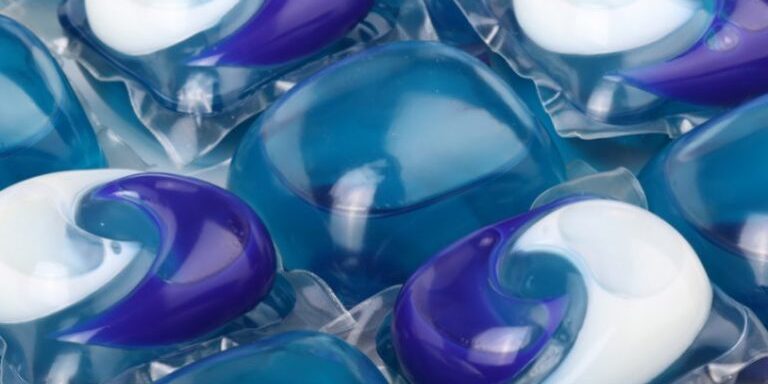 PVA detergent packets